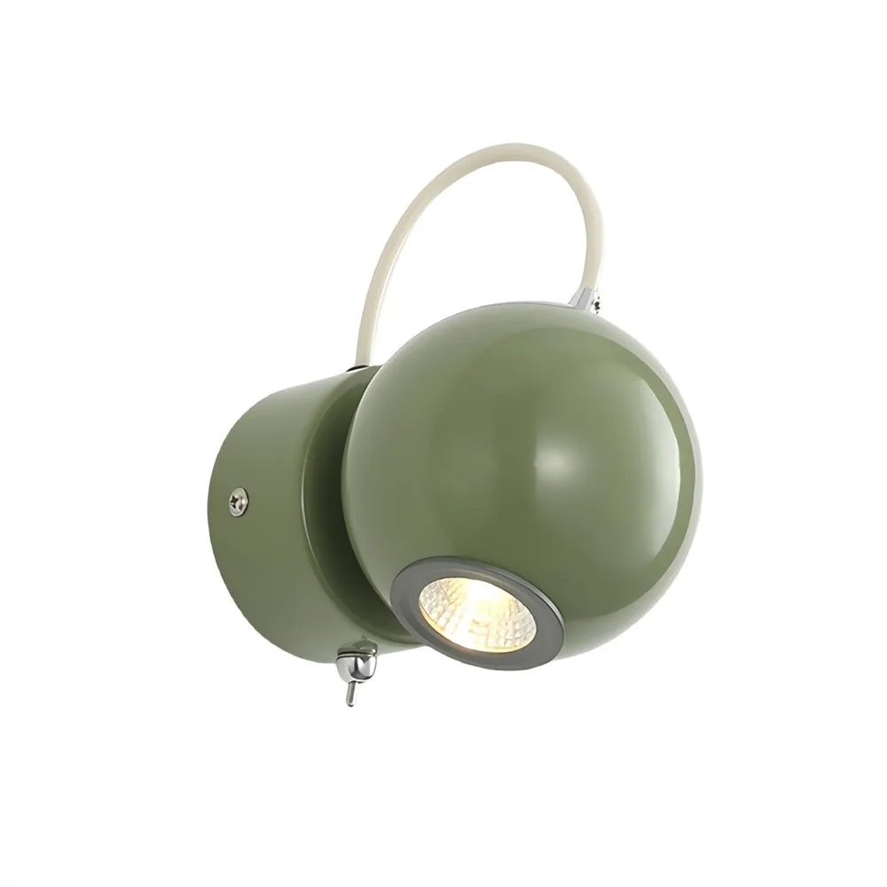 Modern Cream Magnetic Attractor Ball Wall Lamp KL167