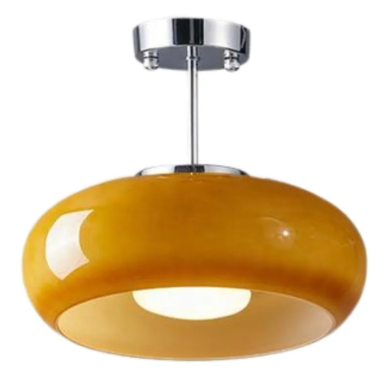 Bauhaus Style Vintage Glass Ceiling Light KL49