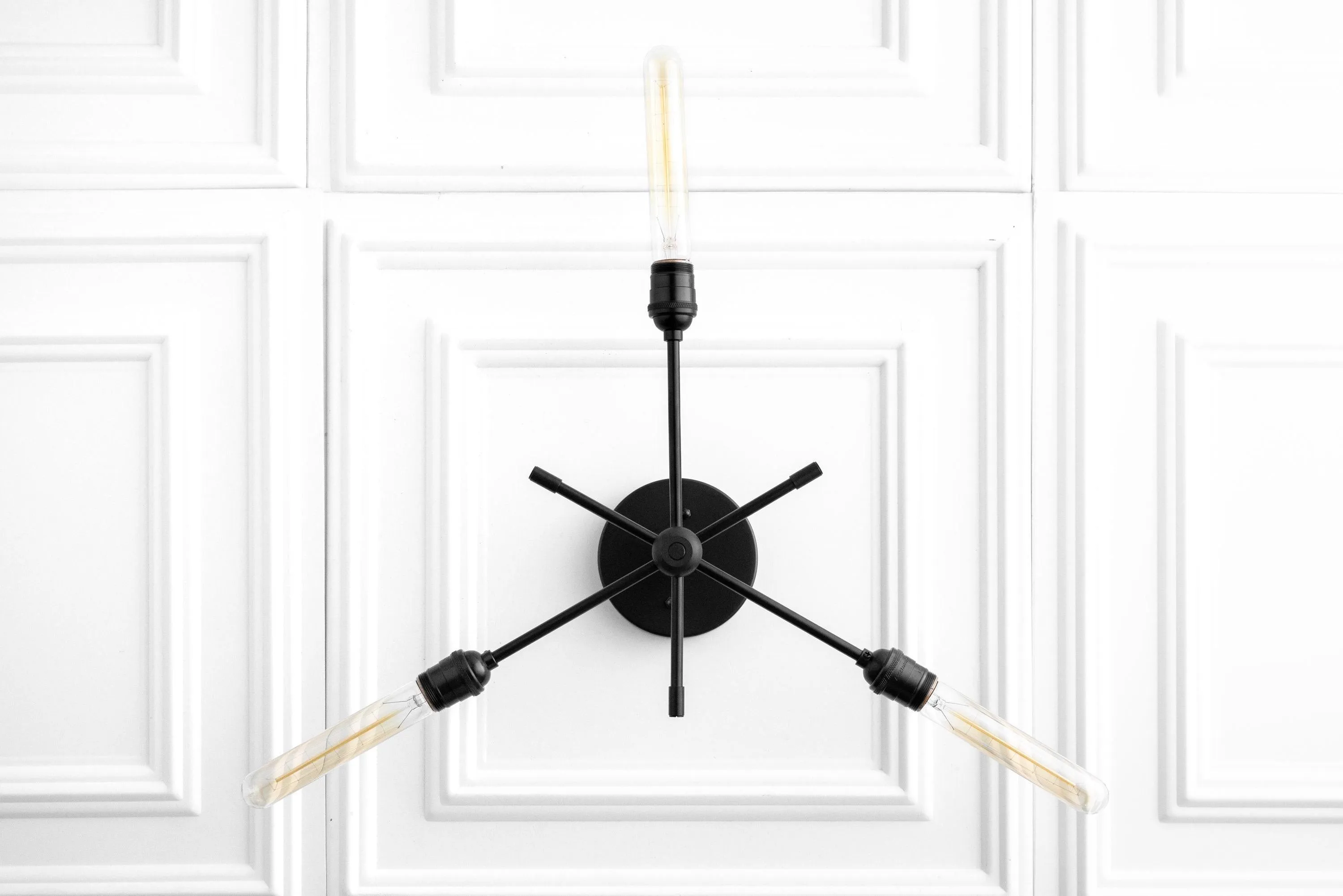 Mobilux Line Industrial Chandelier - Modern Ceiling Light Fixture for Home KL1411
