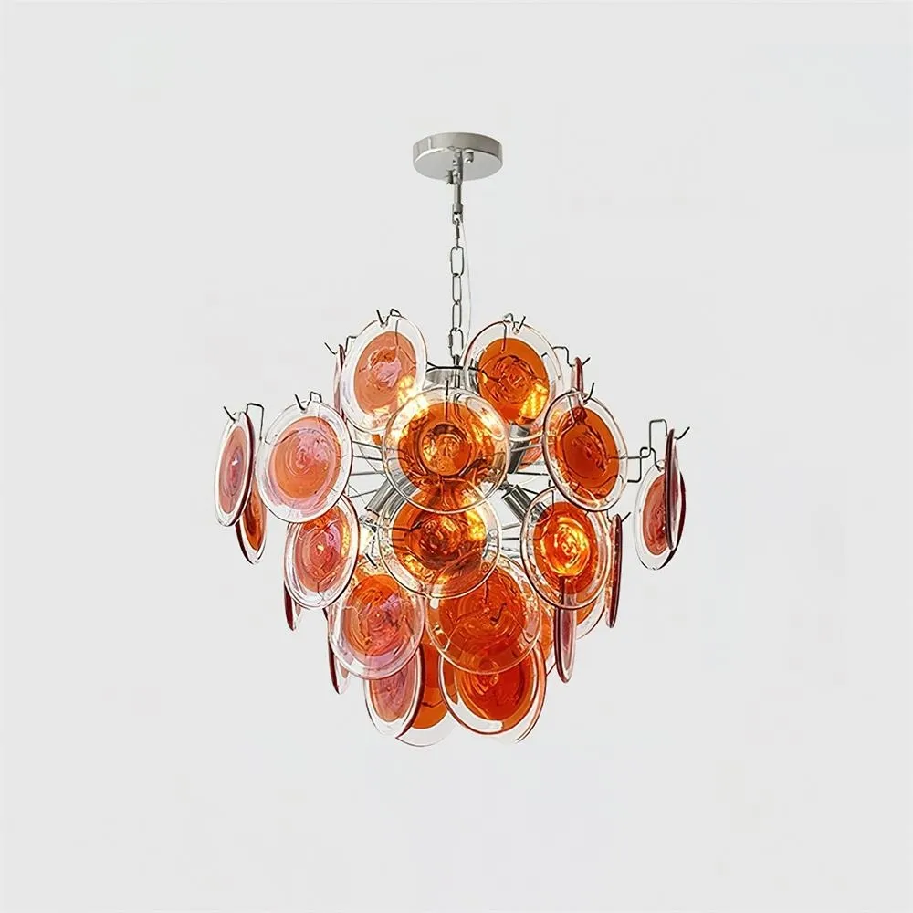 Neuvy Glass Chandelier D80