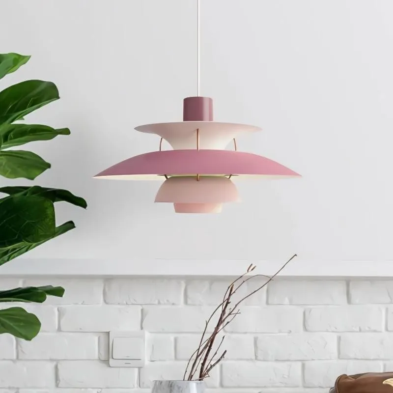 Scandinavian Multilayer Metal Pendant Light