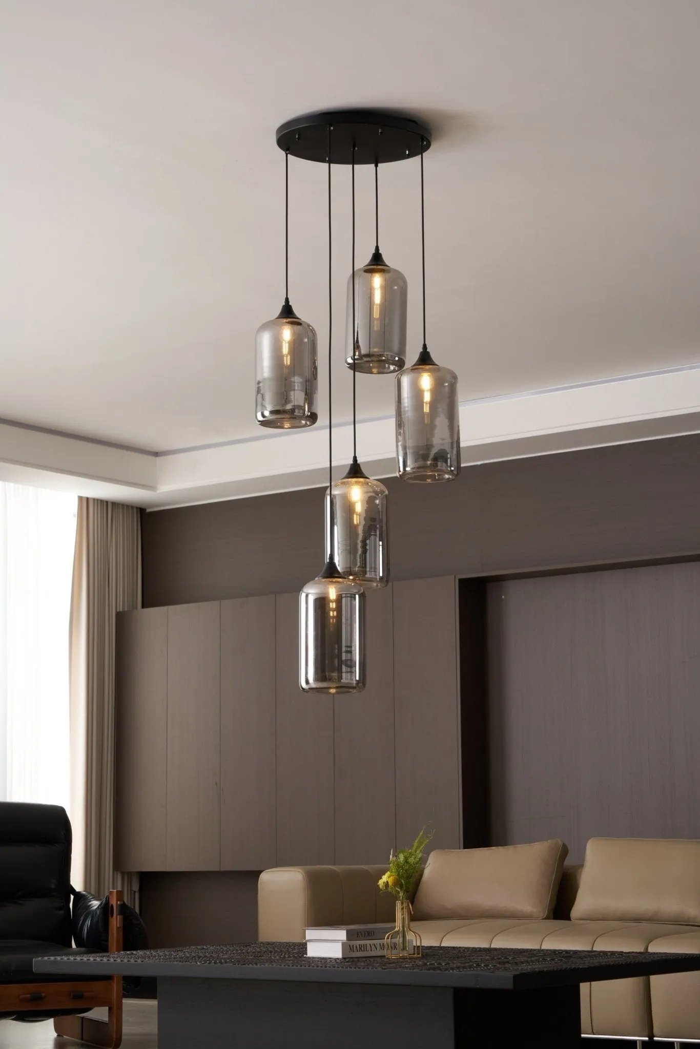 Bottle Pendant Light D363