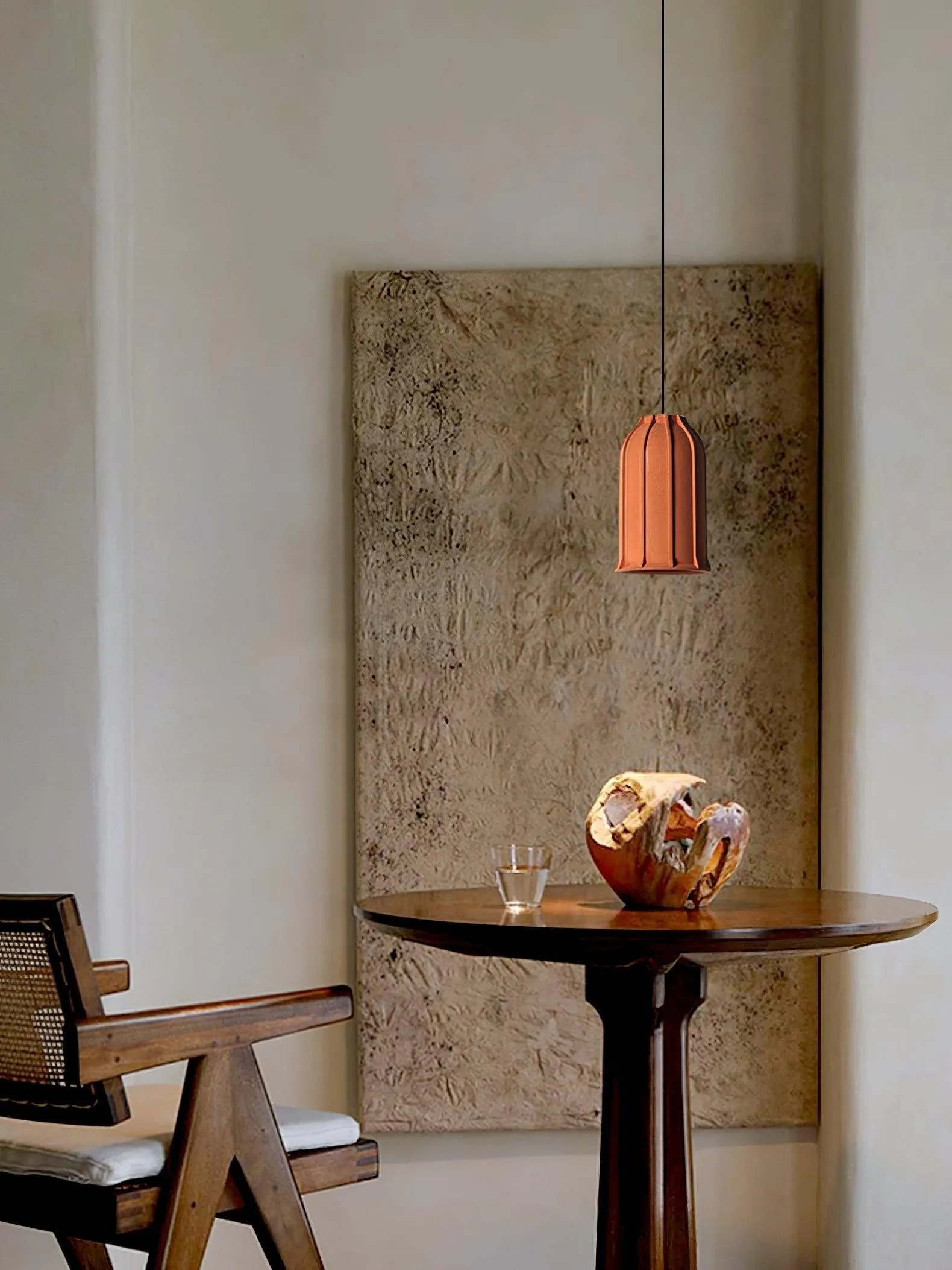 Industrial Style Cement Terracotta Craft Pendant Light KL654