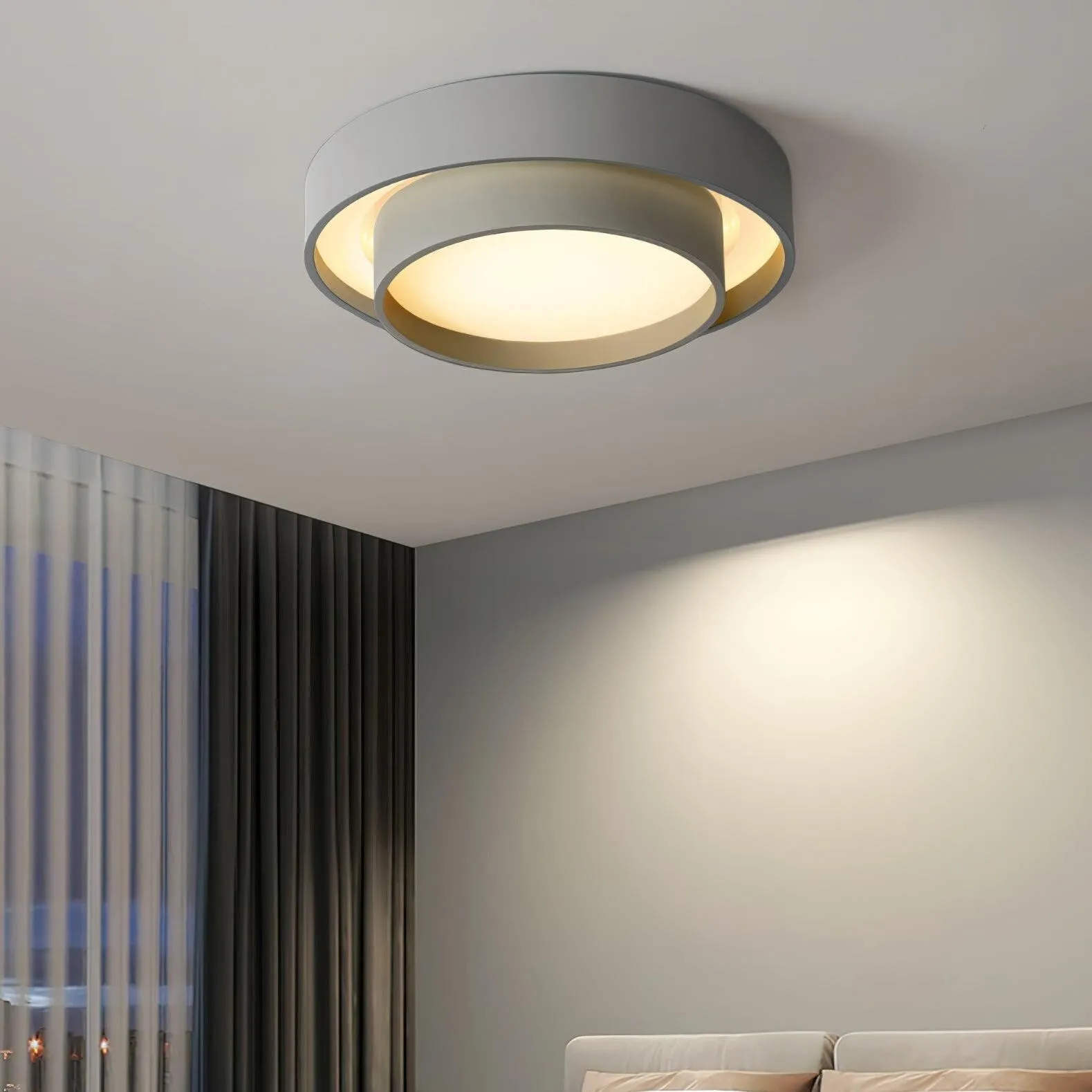 Modern Minimalist Melody Disc Ceiling Light KL24