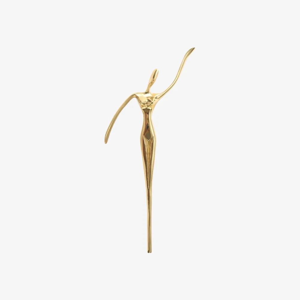 Verlitho Artistic Sculptural Lines Drawer Handle - Nordic Contemporary Design Interior Decor KL2350