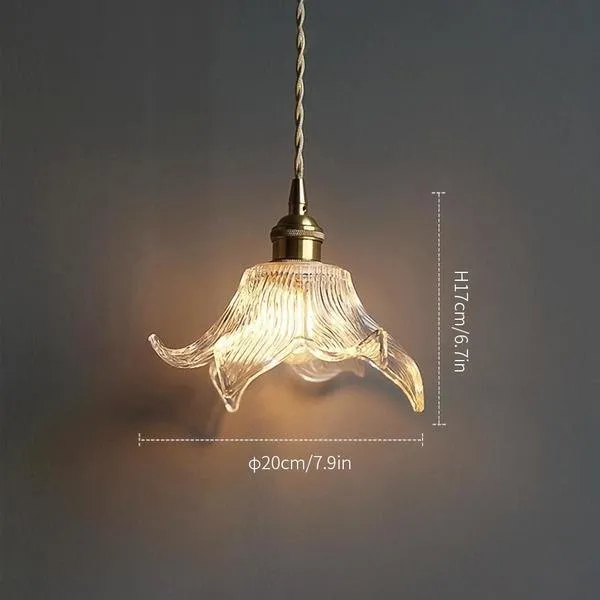 Clear glass pendant lights series