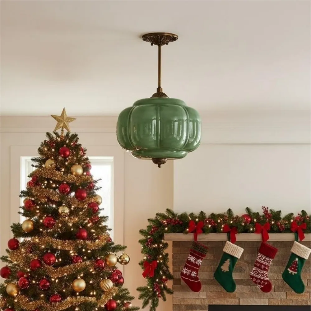 Retro Glass Eloise Pendant Light For Kitchen Island KL801