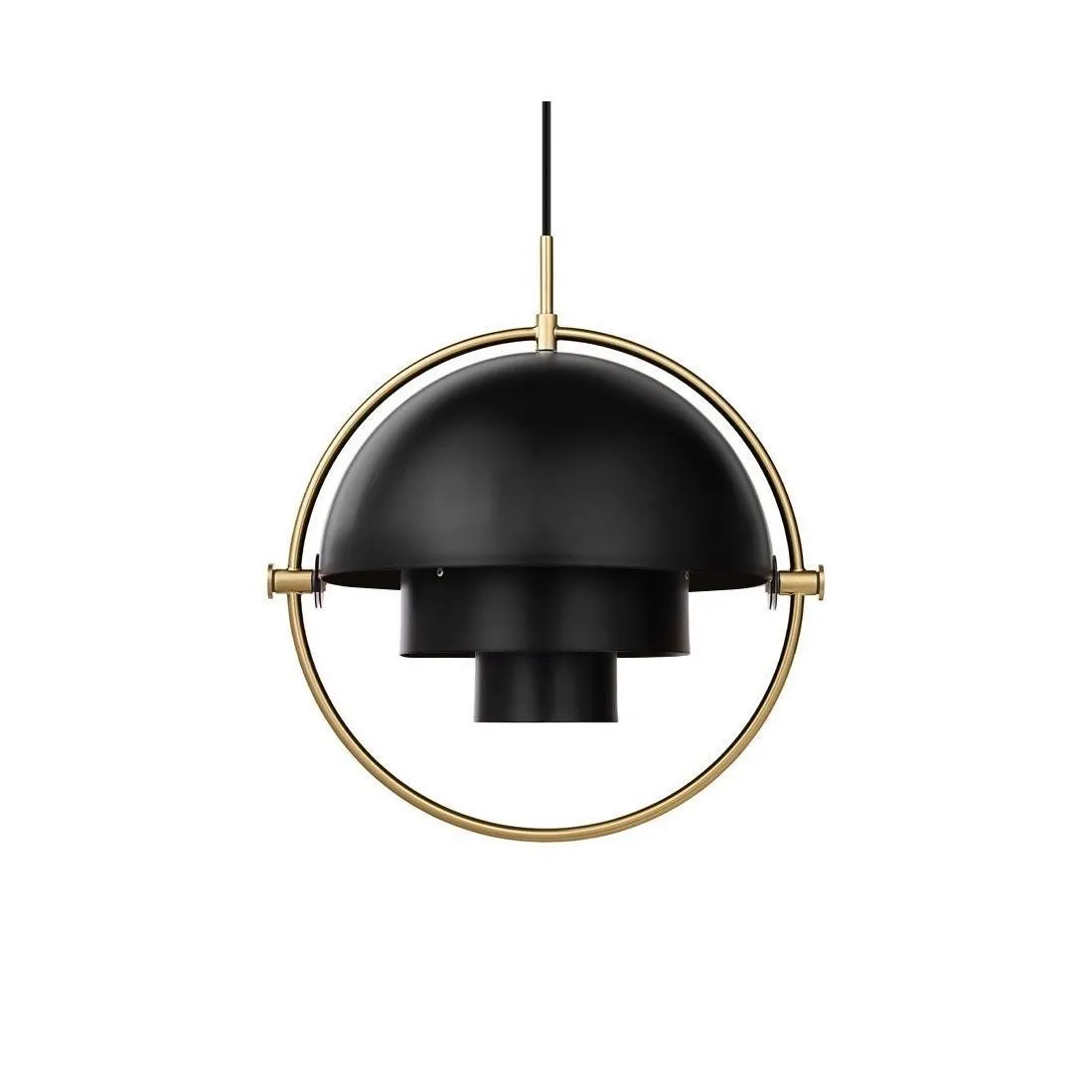 Multi-Lite Pendant Light - Layered Metal Pendant Lamp For Kitchen Island