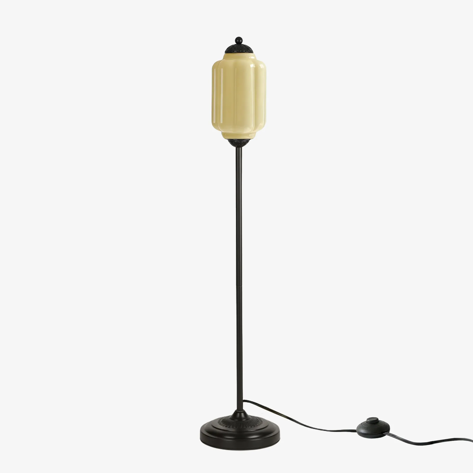 Eloise Artistic Textured Glass Floor Lamp - Elegant Lighting for Bedroom or Interior Space KL2330