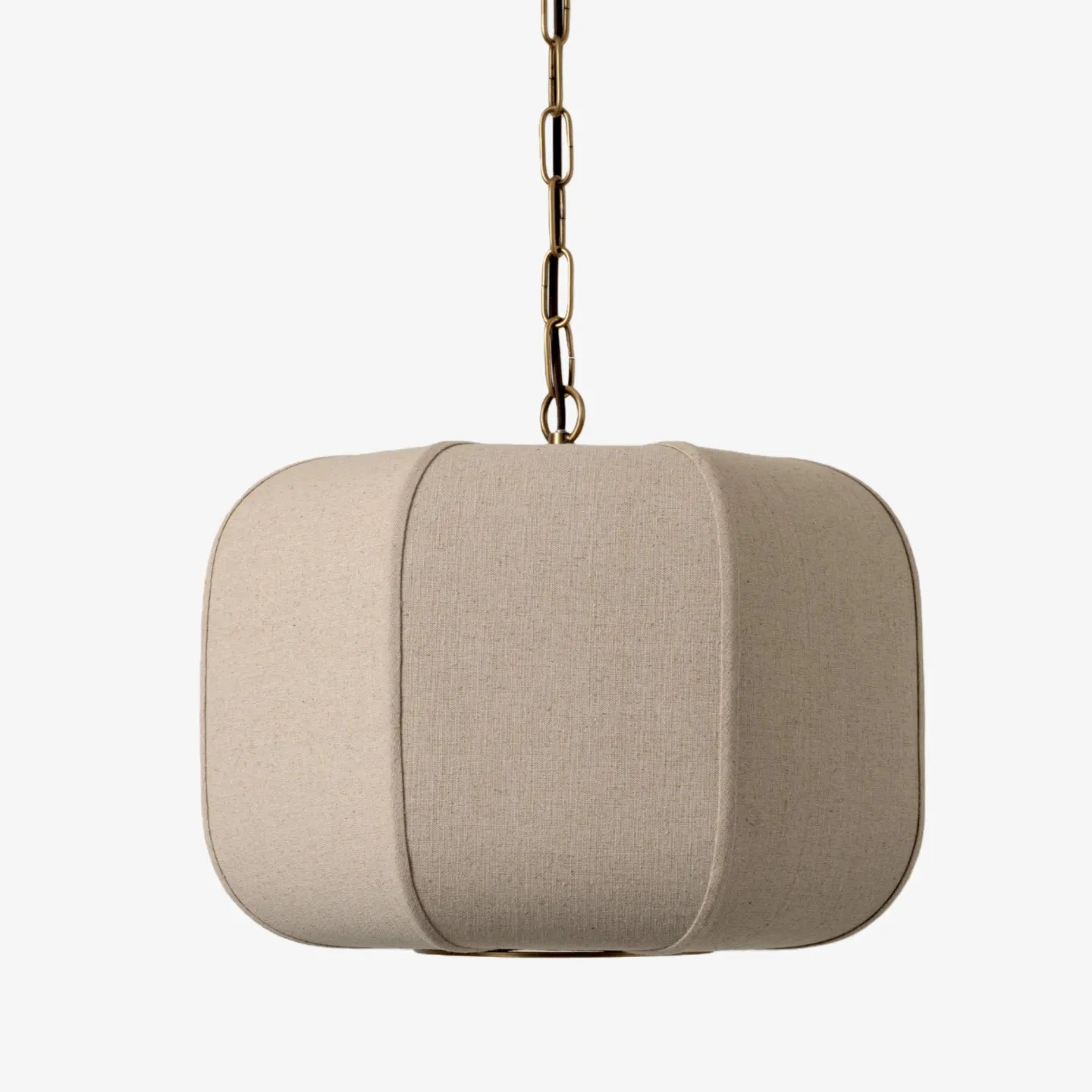 Loomis Adjustable Organic Linen Pendant Light - Sophisticated Style for Entryway and Hall KL2042