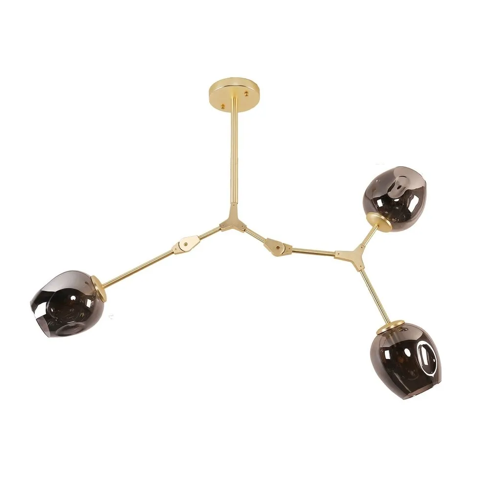 Branching bubble chandelier