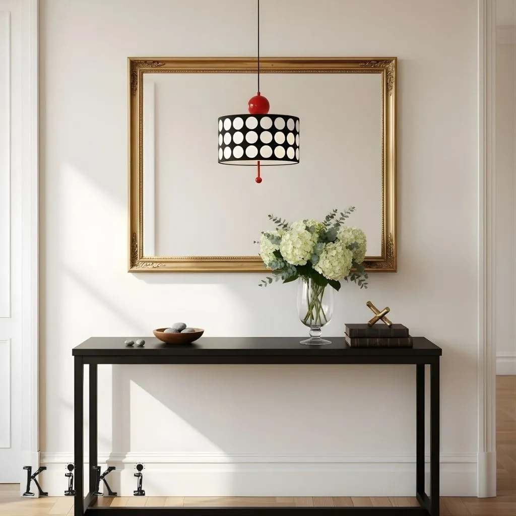 Graphic Checkered Pendant Light - Retro Chic Style for Dining Room and Kitchen Island KL341