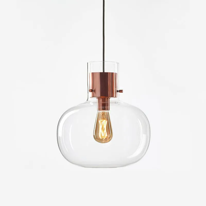 Nordic Minimalist Luxury Personality Glass Pendant Light KL276