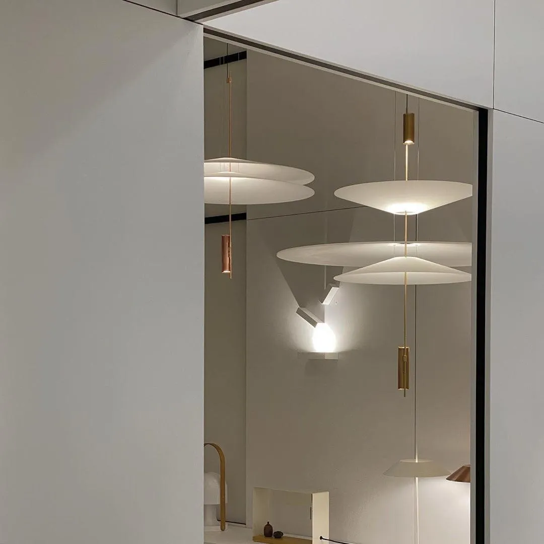 Flamingo Layered Pendant Light - Elegant Modern Lighting for Lounge and Hall