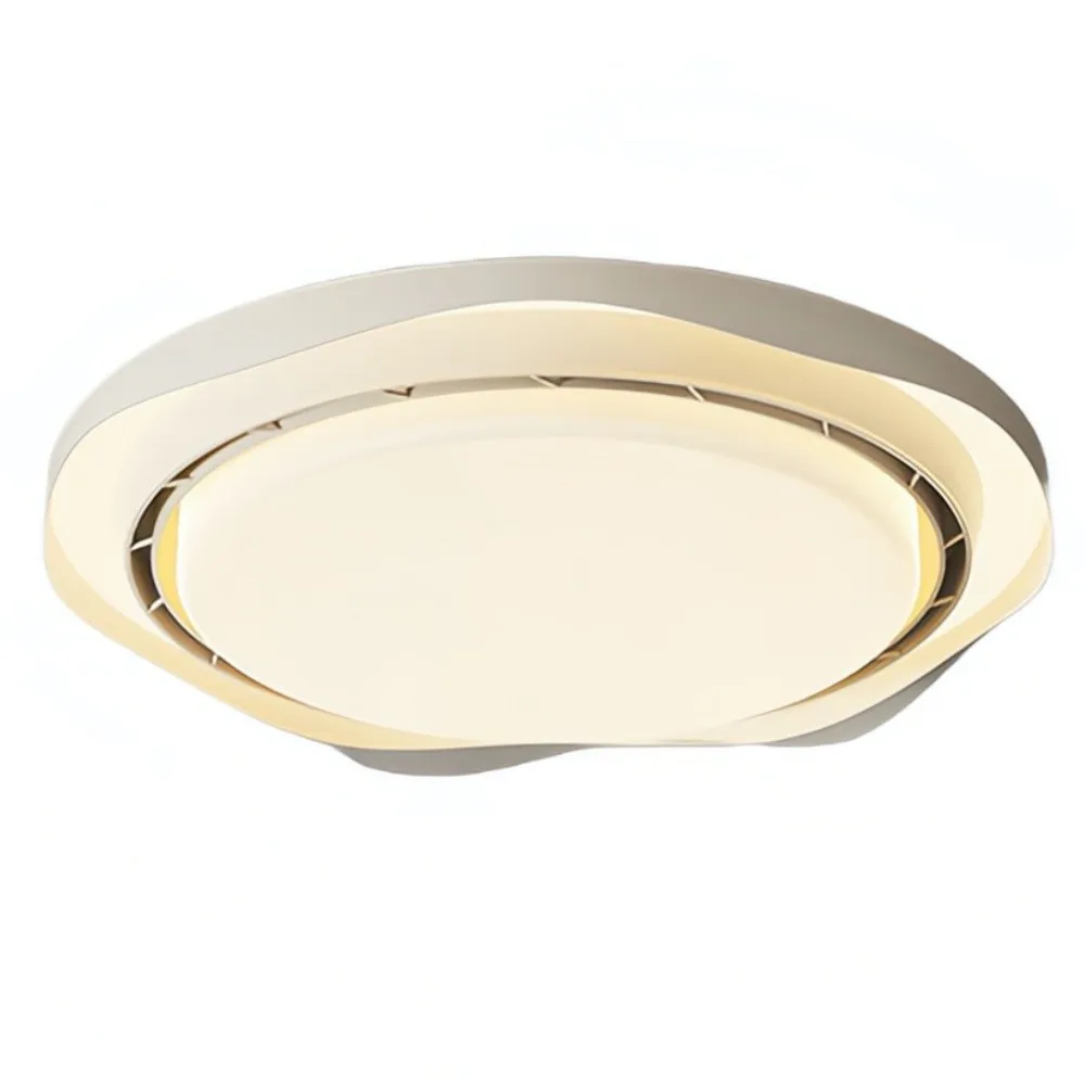Modern Circular LED Bladeless Ceiling Fan with Light KL935