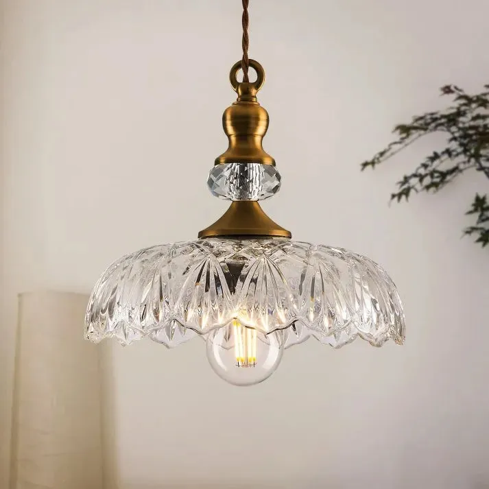 Mid Century Mini Kitchen Island Glass Pendant Light KL843