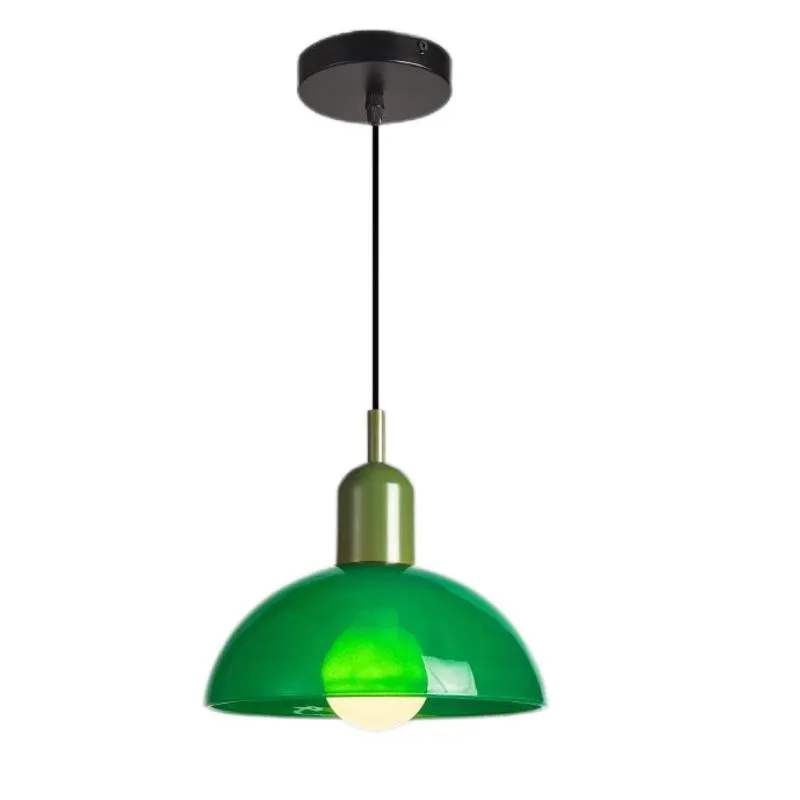 Bauhaus Design Stained Glass Pendant Light KL10
