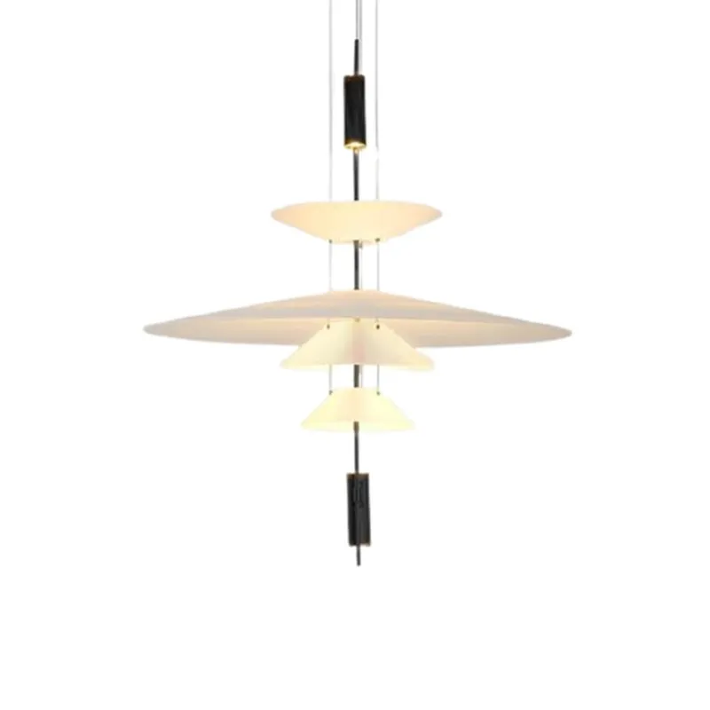 Flamingo Layered Pendant Light - Elegant Modern Lighting for Lounge and Hall