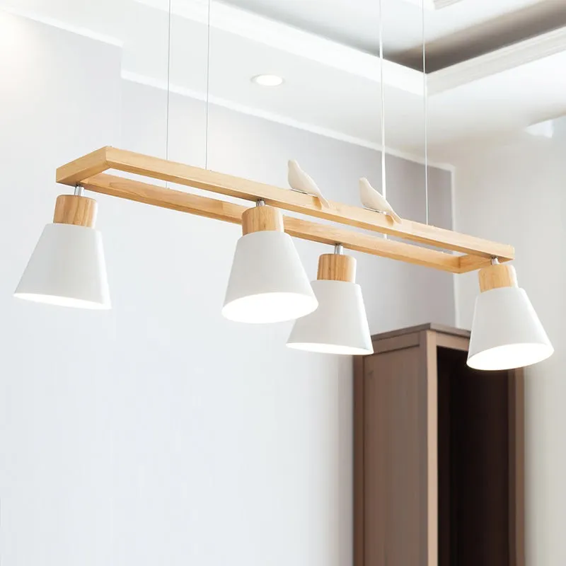 Cone Wood Chandelier KL1000