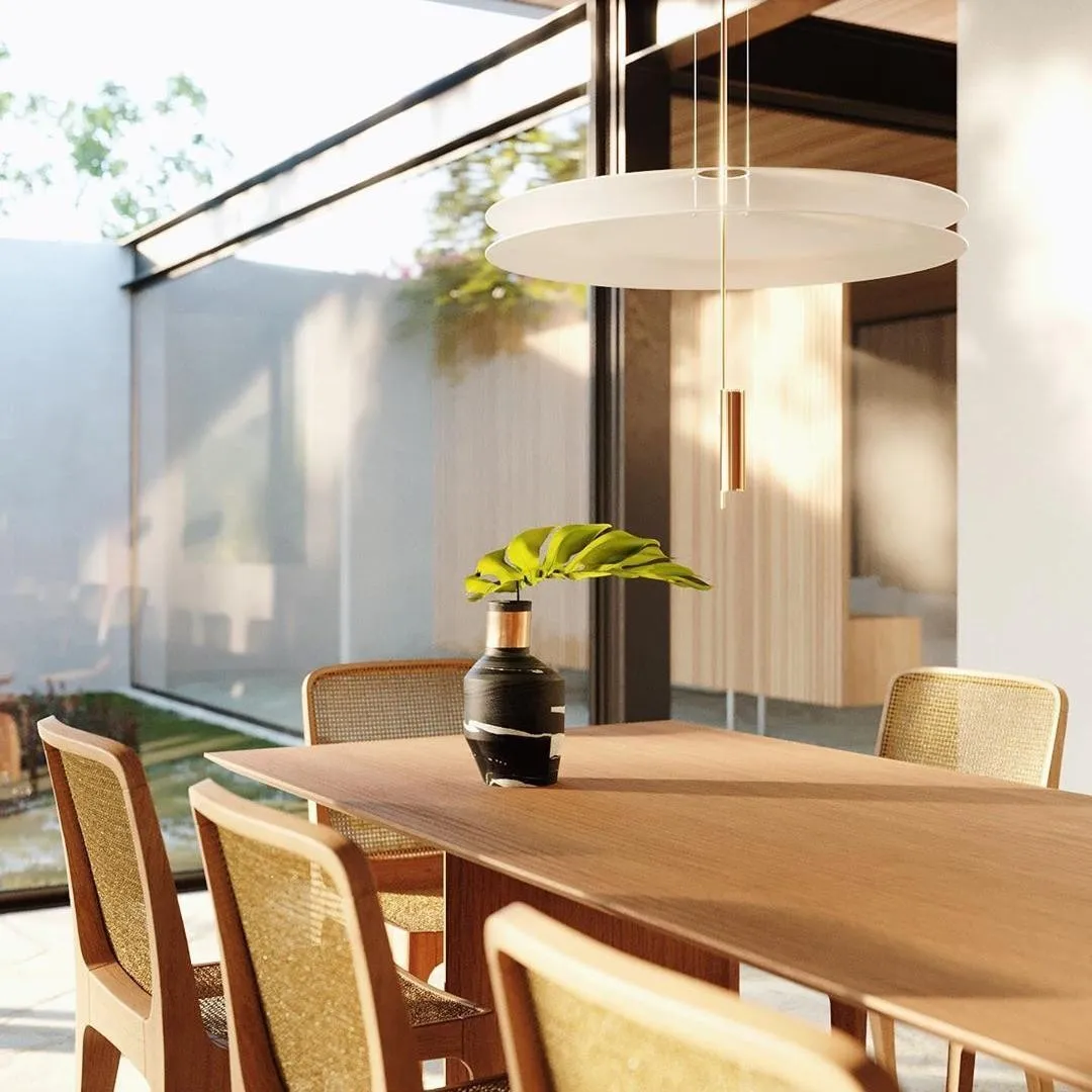 Flamingo Layered Pendant Light - Elegant Modern Lighting for Lounge and Hall