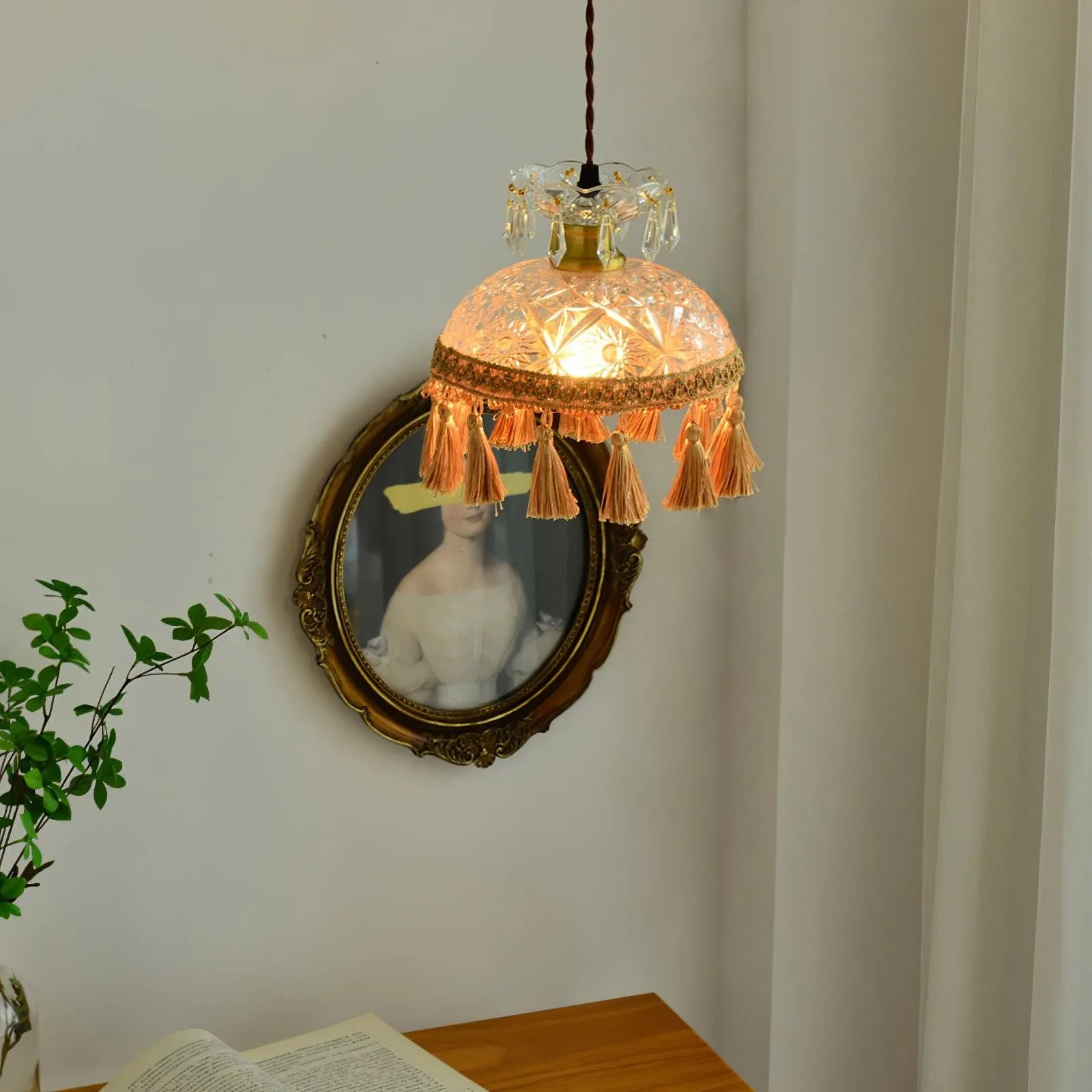 Bowl Tassel Pendant Light KL258