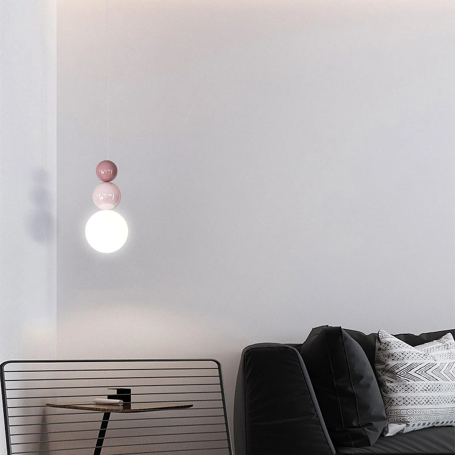 Modern Nordic Acrylic Multi Ball Pendant Light KL135