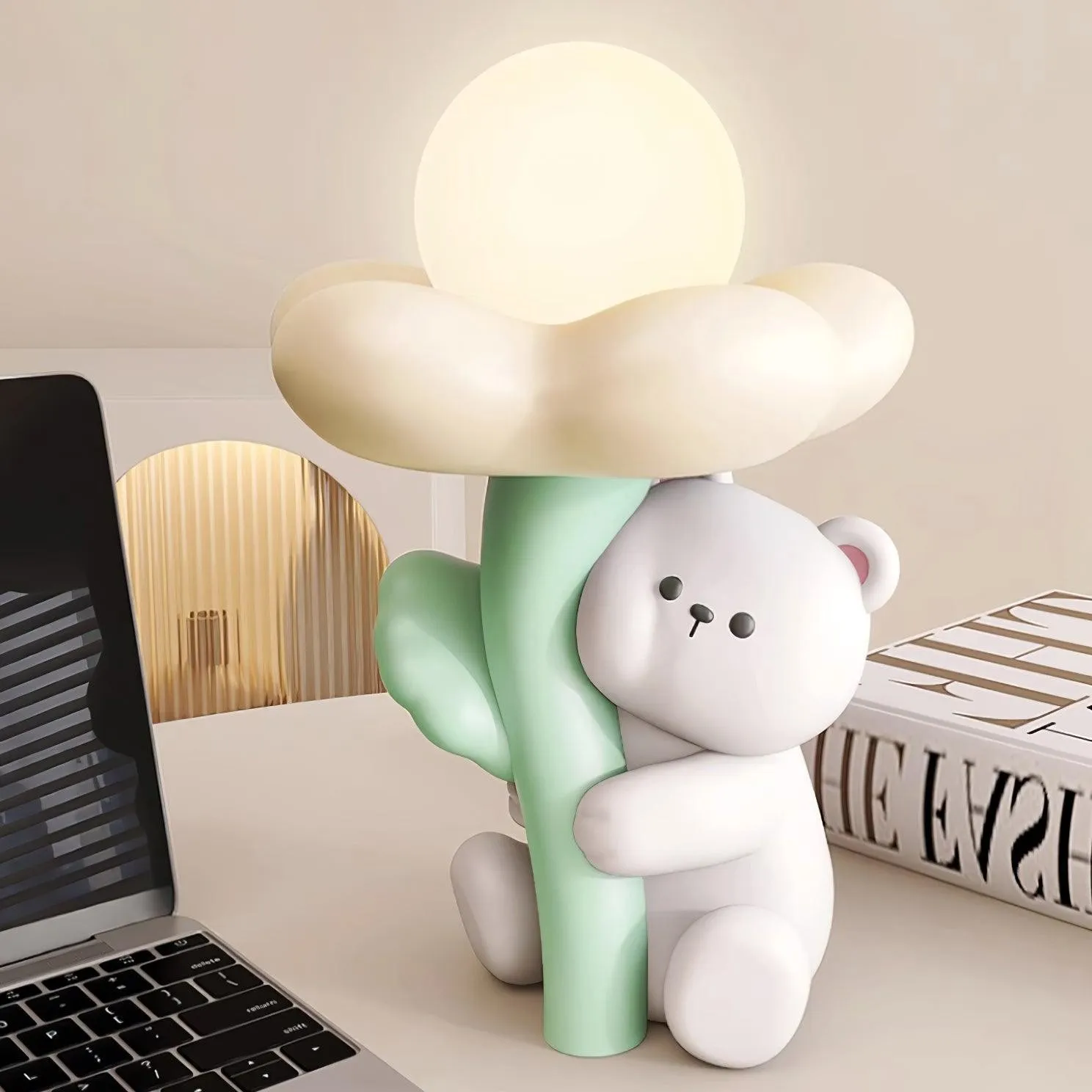 Cute Bear Resin Table Lamp KL821