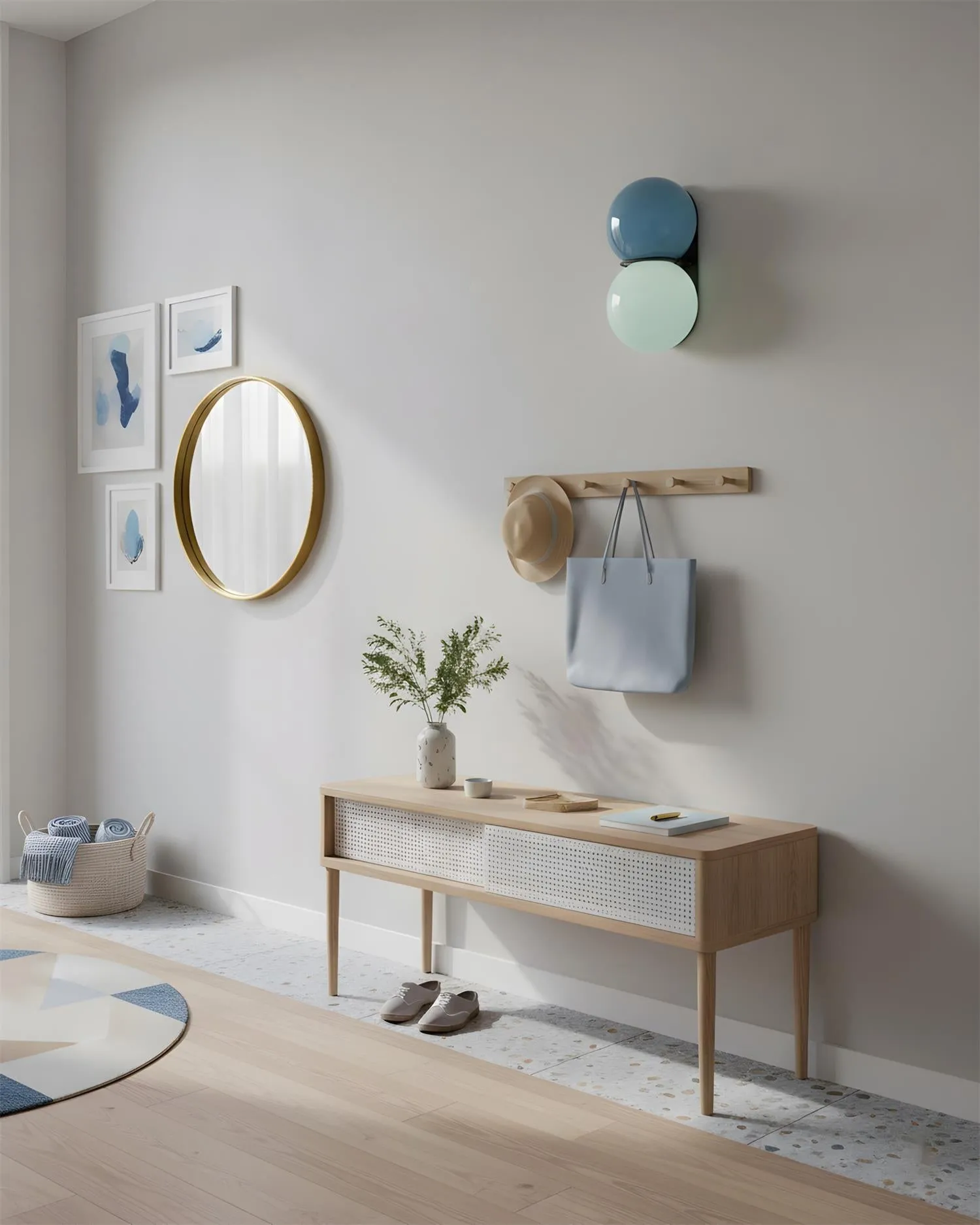 Twinwave Wall Lamp D287