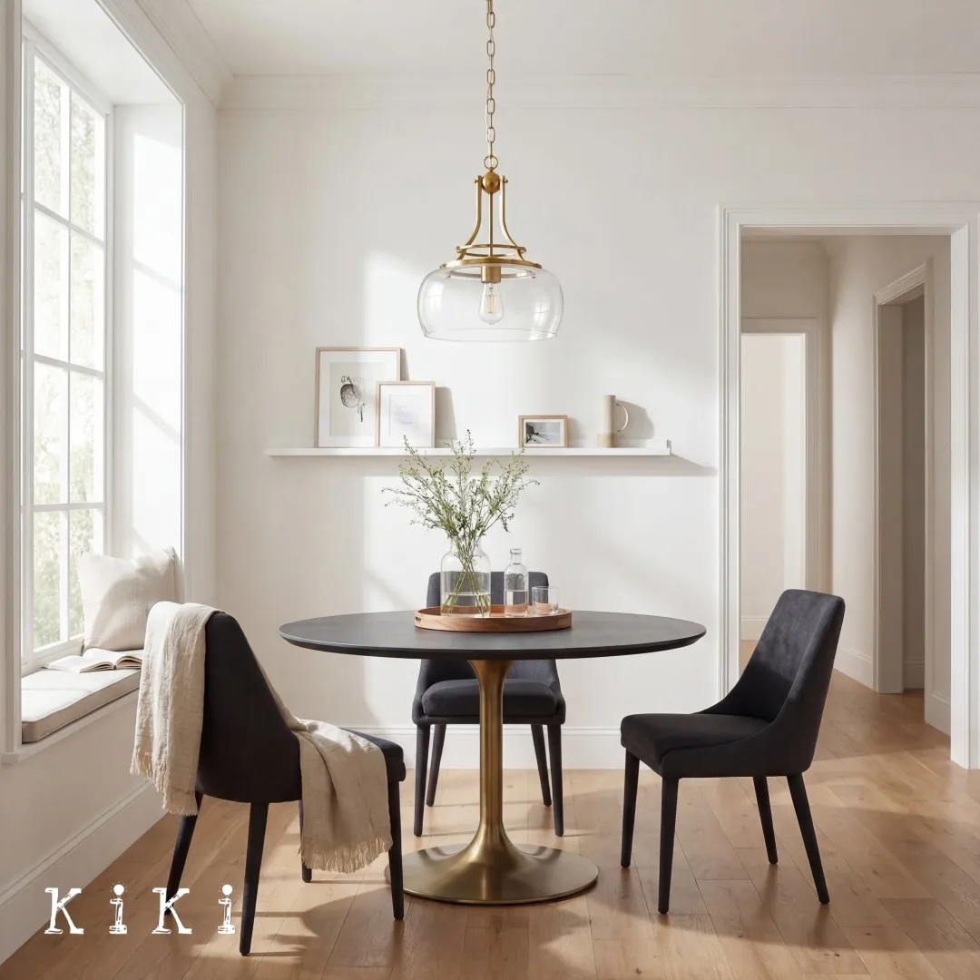 Lirra Round Glass Pendant Light - Lighting for Versatile Indoor Use KL2216