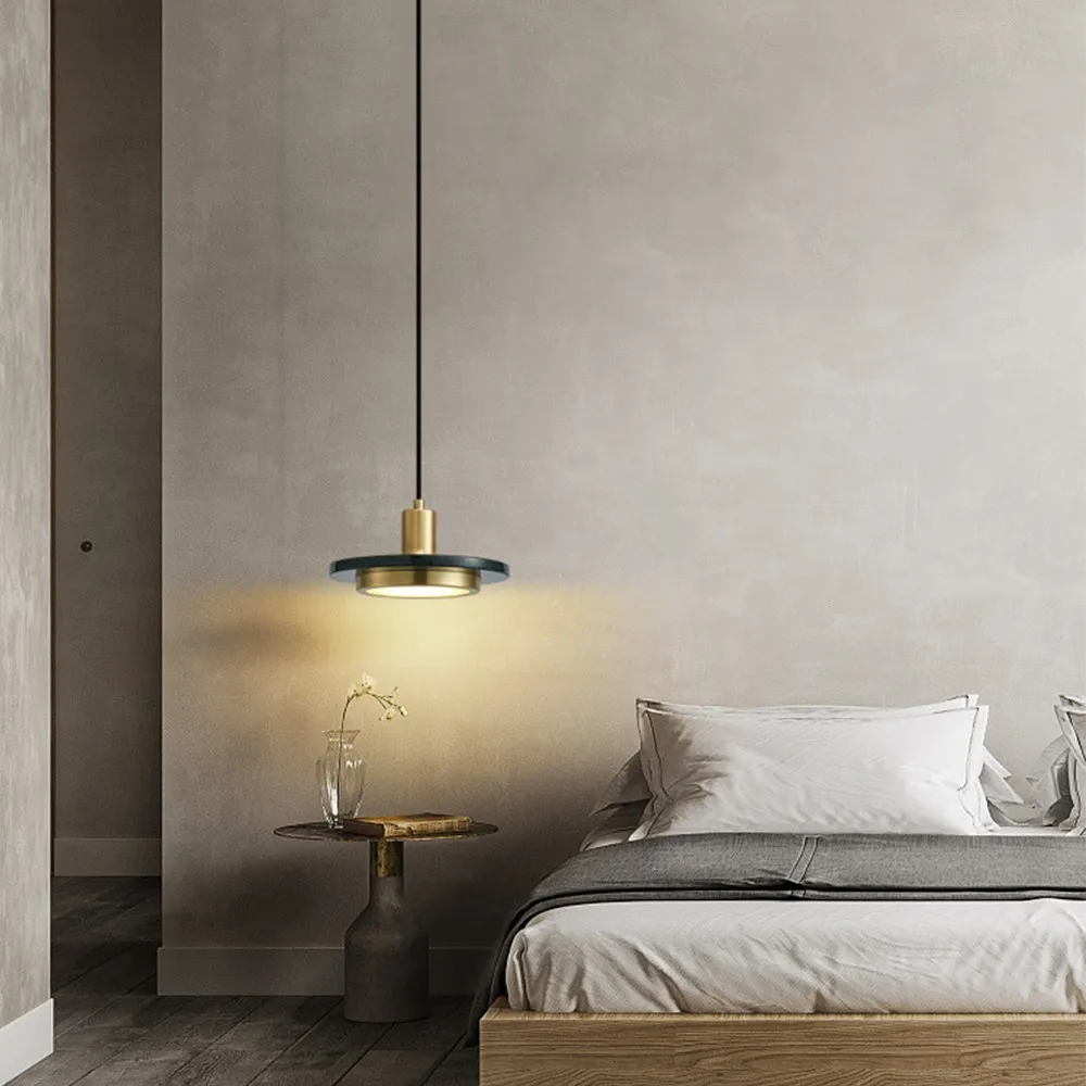 Modern Creative Marble Art Pendant Lamp KL387
