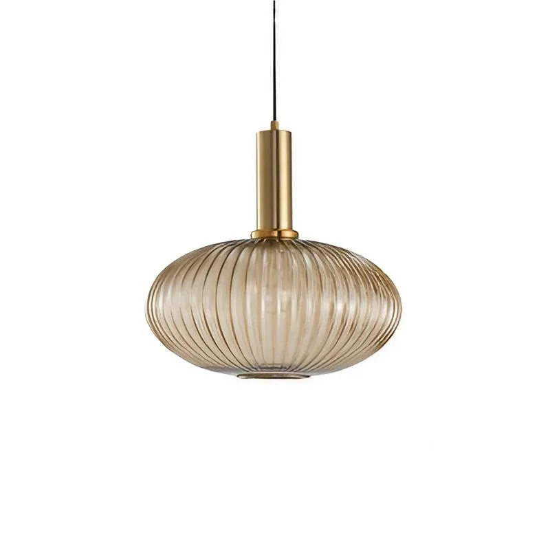 Vintage Design Stained Glass Pendant Light KL48