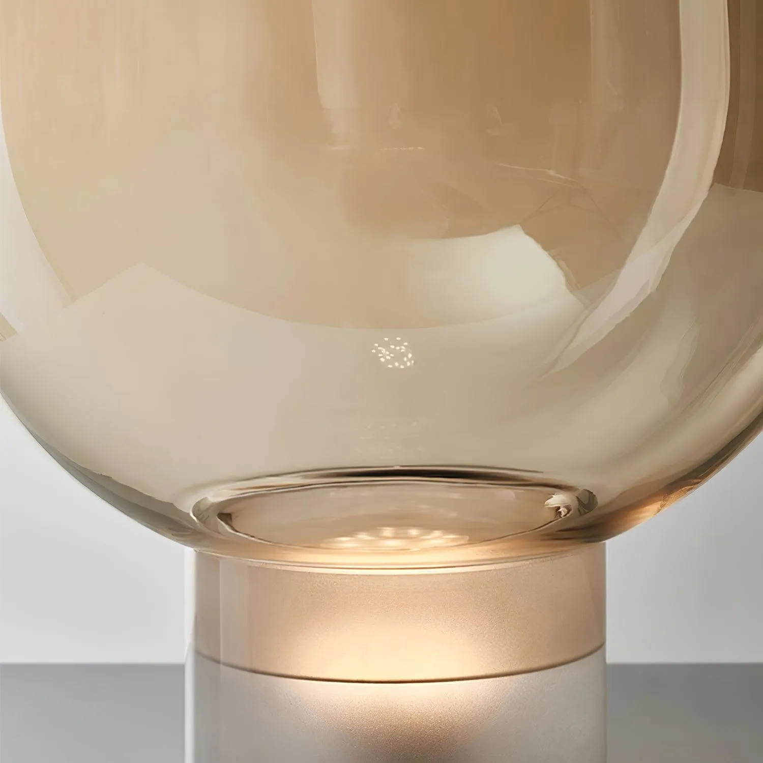 Nordic Simple Modern Luxury Glass Table Lamp For Study Room KL207