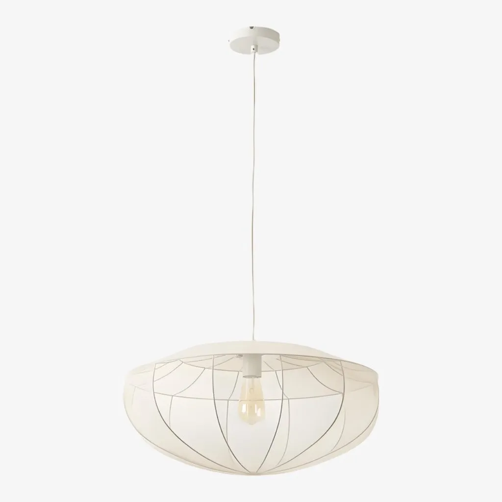 Lumifil Modern Mesh Pendant Light - Hanging Fabric Lghts are Suitable for Dining Rooms or Kitchen Islands KL1736