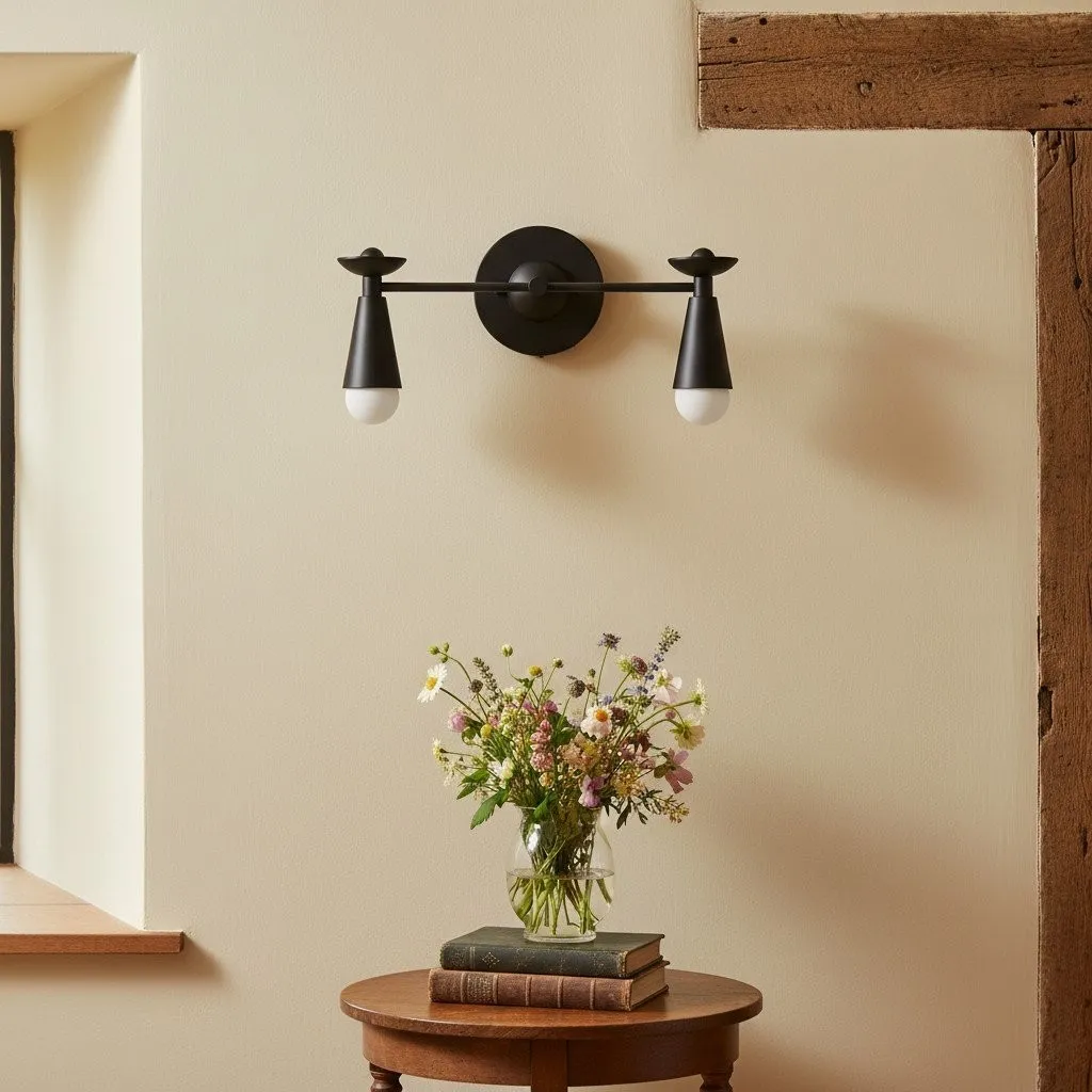 Pyralis Cone Modern Art Deco Lighting - Vintage Style Vanity Sconce Light KL1434
