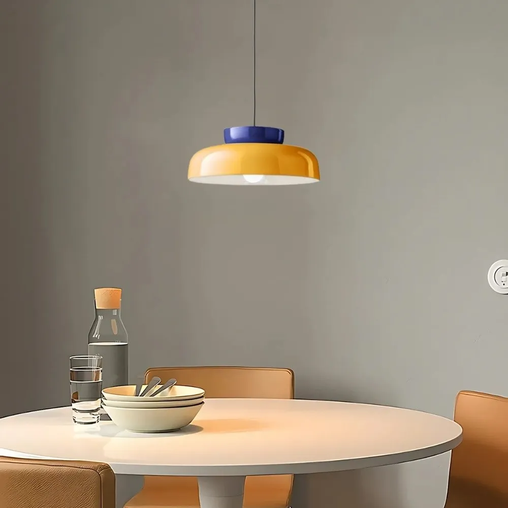 Modern Colorful Ceramic Shade Pendant Light KL1103