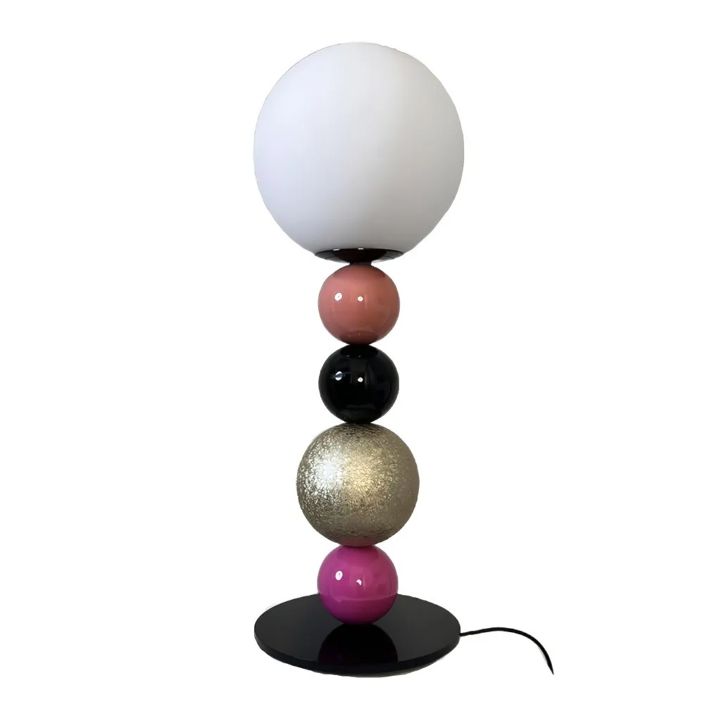 Coloful Stacked Round Ball Table Lamp KL157