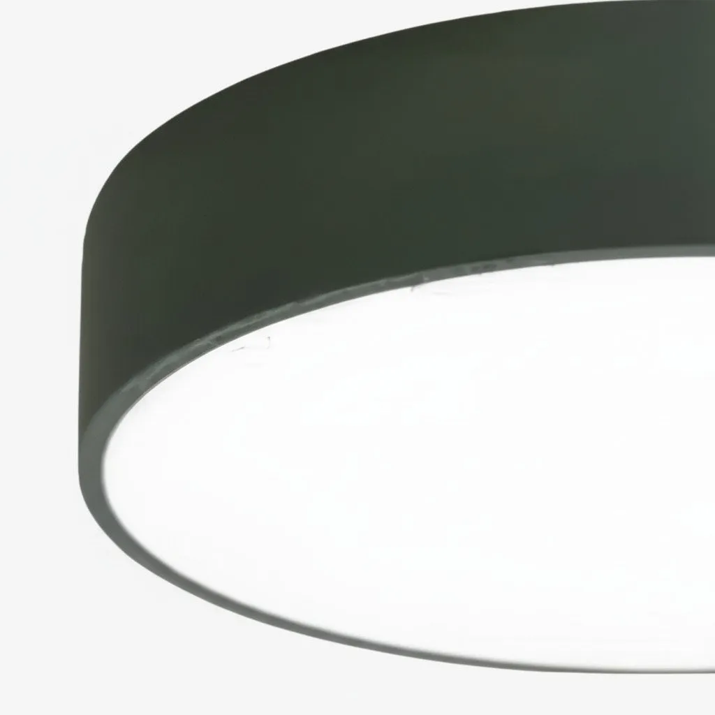 Rondi Minimalist Round LED Ceiling Light - Circular Iron Design for Living Room and Bedroom KL2119