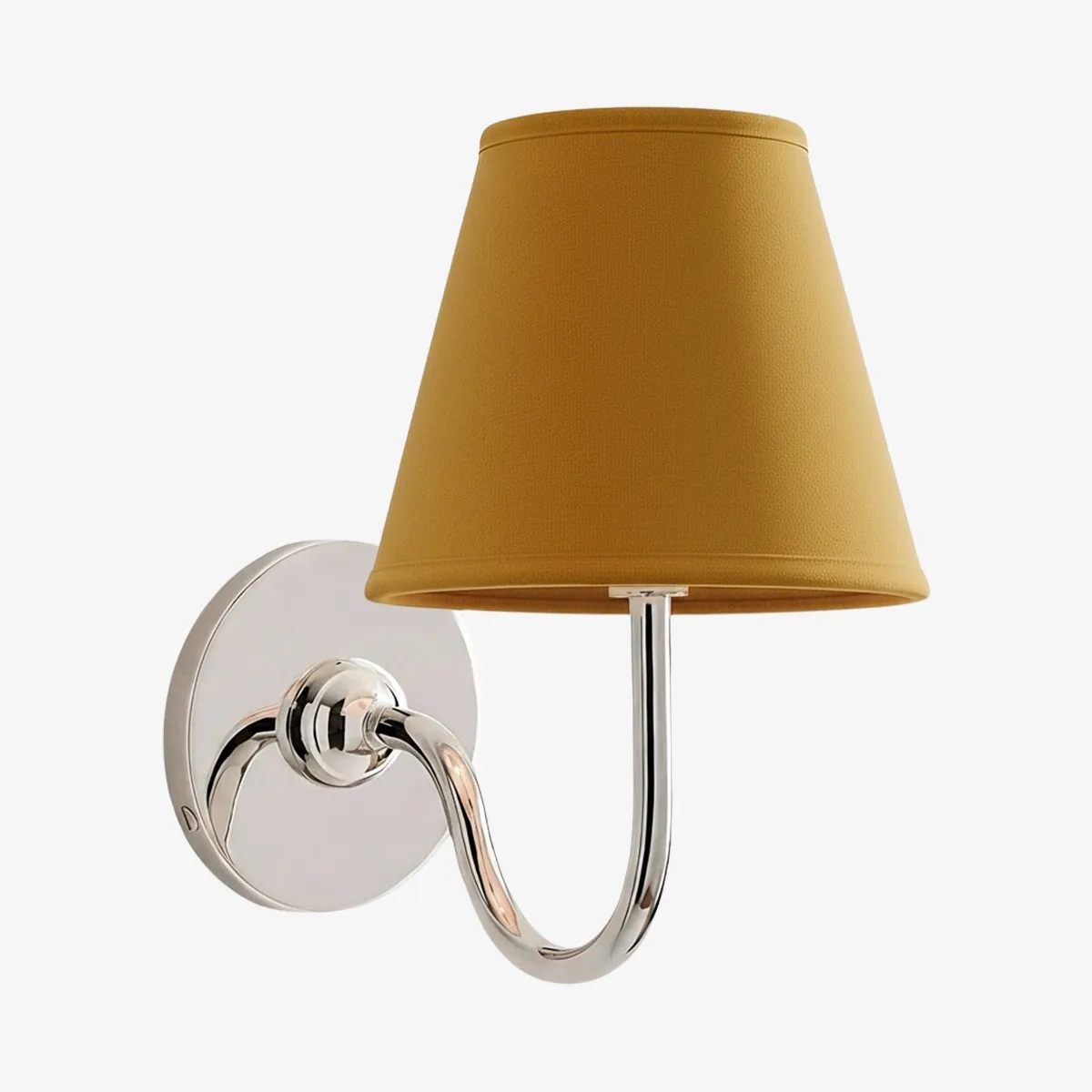 Luvora Vintage Pleated Shade Wall Lamp - Refined Linen Sconce For Bathroom or Corridor KL1272