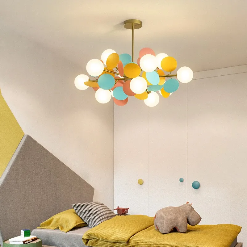 Flower Branch Magic Beans Chandelier