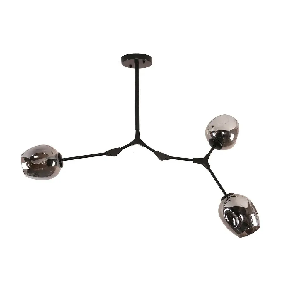 Branching bubble chandelier