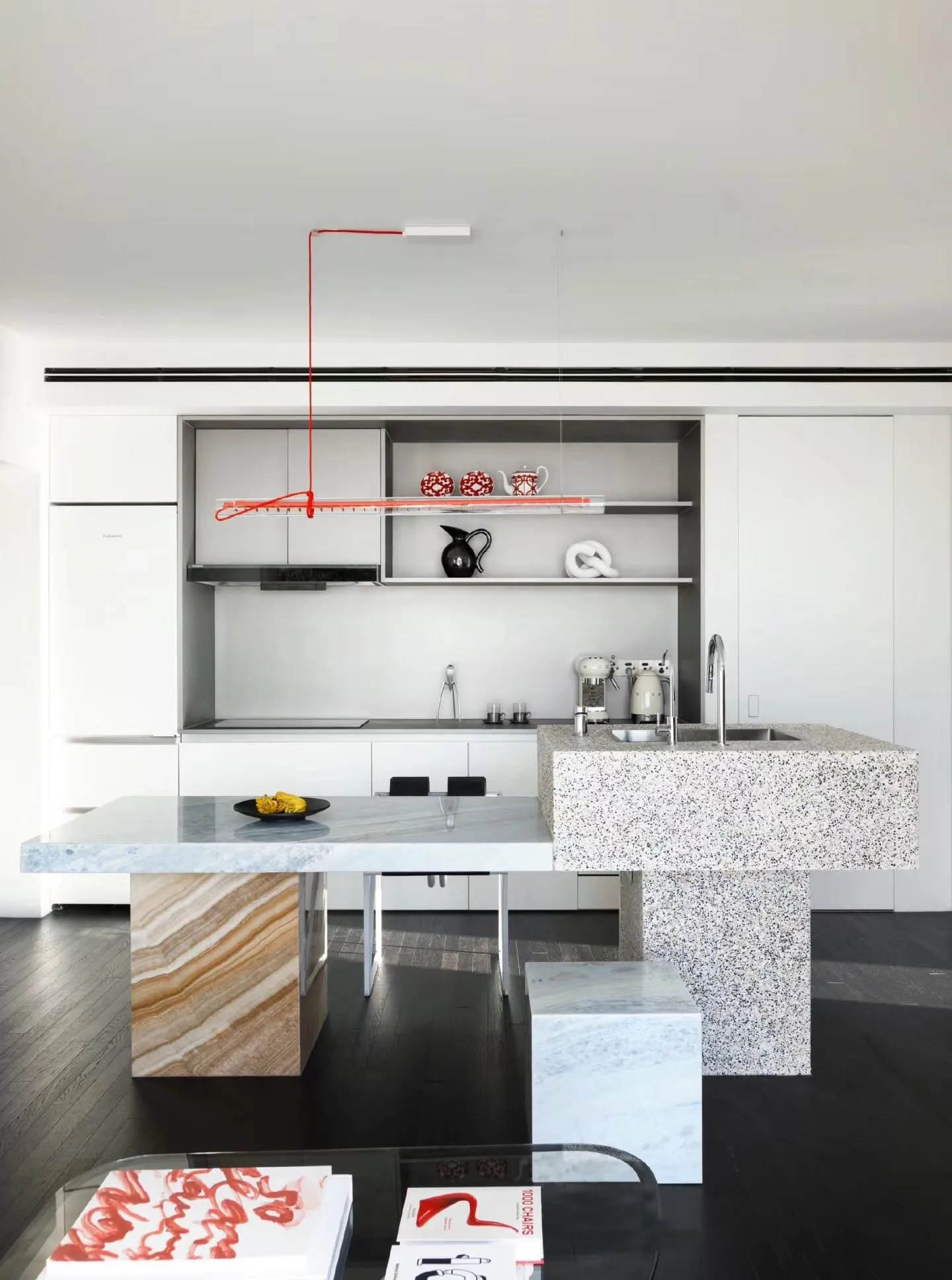 Tubular Linear LED Pendant Lamp D696