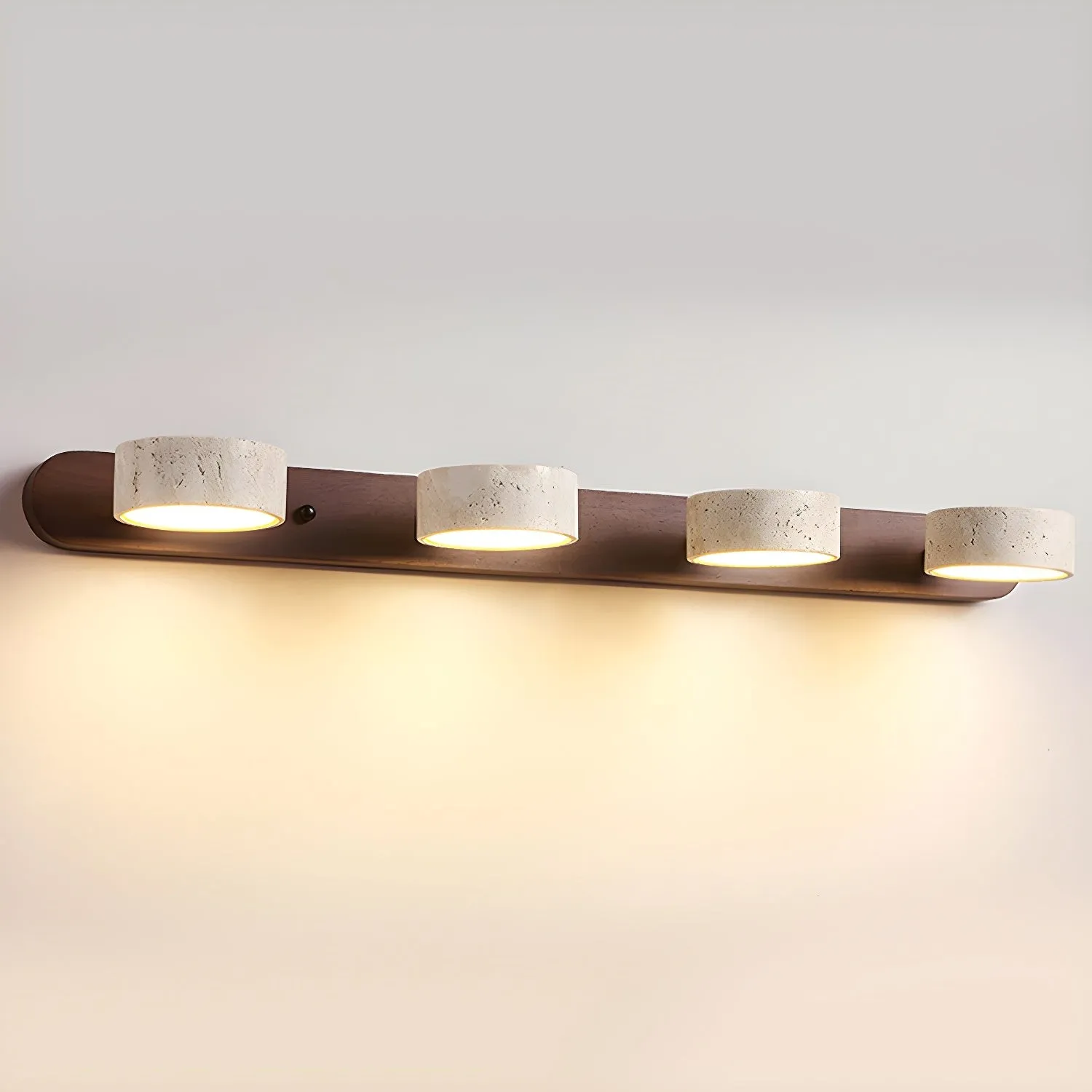 Minimalist Multi Light Travertine Wall Sconce KL892