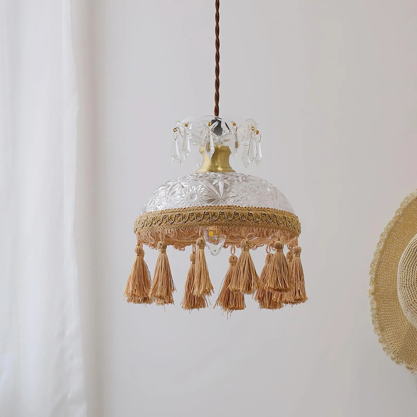 Bowl Tassel Pendant Light KL258