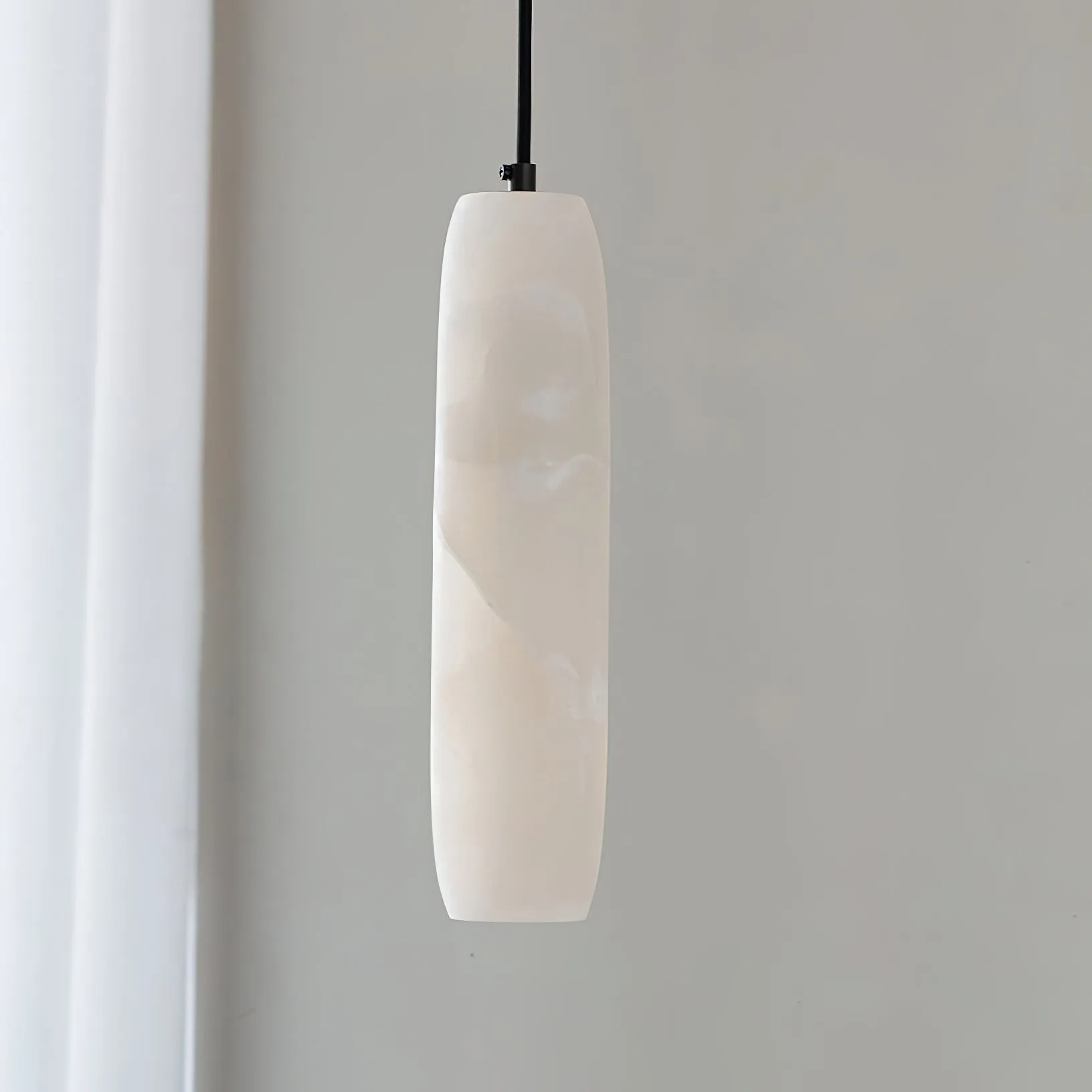 Alabaster Flute Pendant Light D436