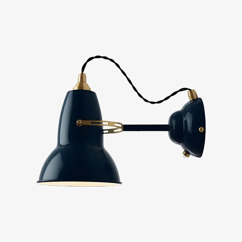 Modryx Industrial Adjustable Wall Light - Minimalist Lighting for Bedside Reading Space KL2141