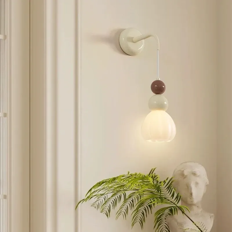 French Style Ice Cream Globe Wall Light KL134