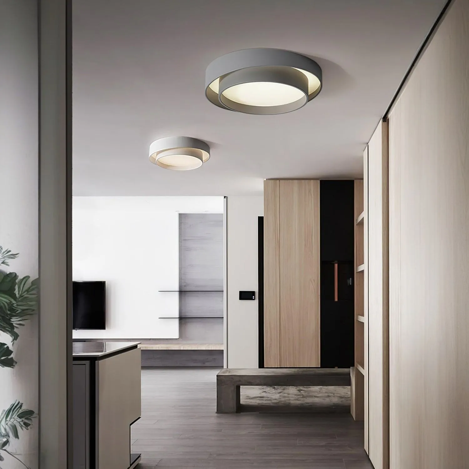 Modern Minimalist Melody Disc Ceiling Light KL24
