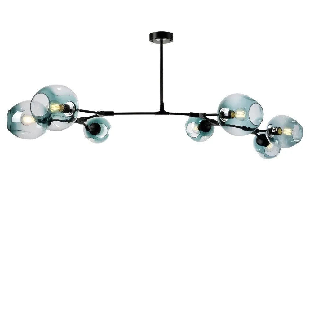 Branching bubble chandelier