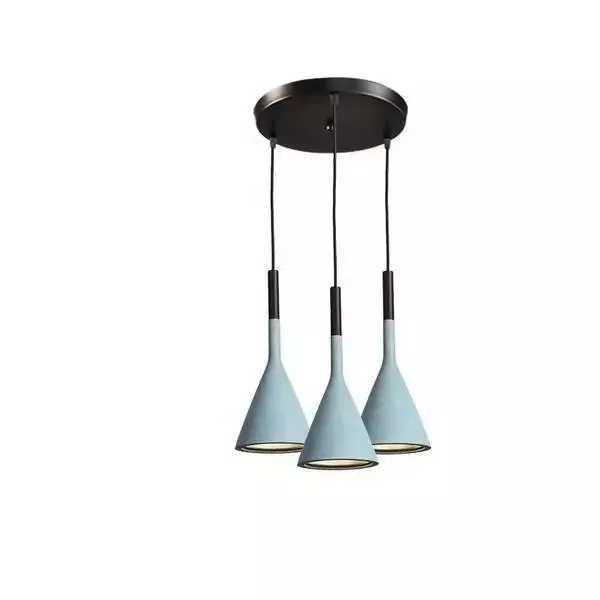 Aplomb Concrete Pendant Lamp - Minimalist Design Lighting for Dining Room and Office