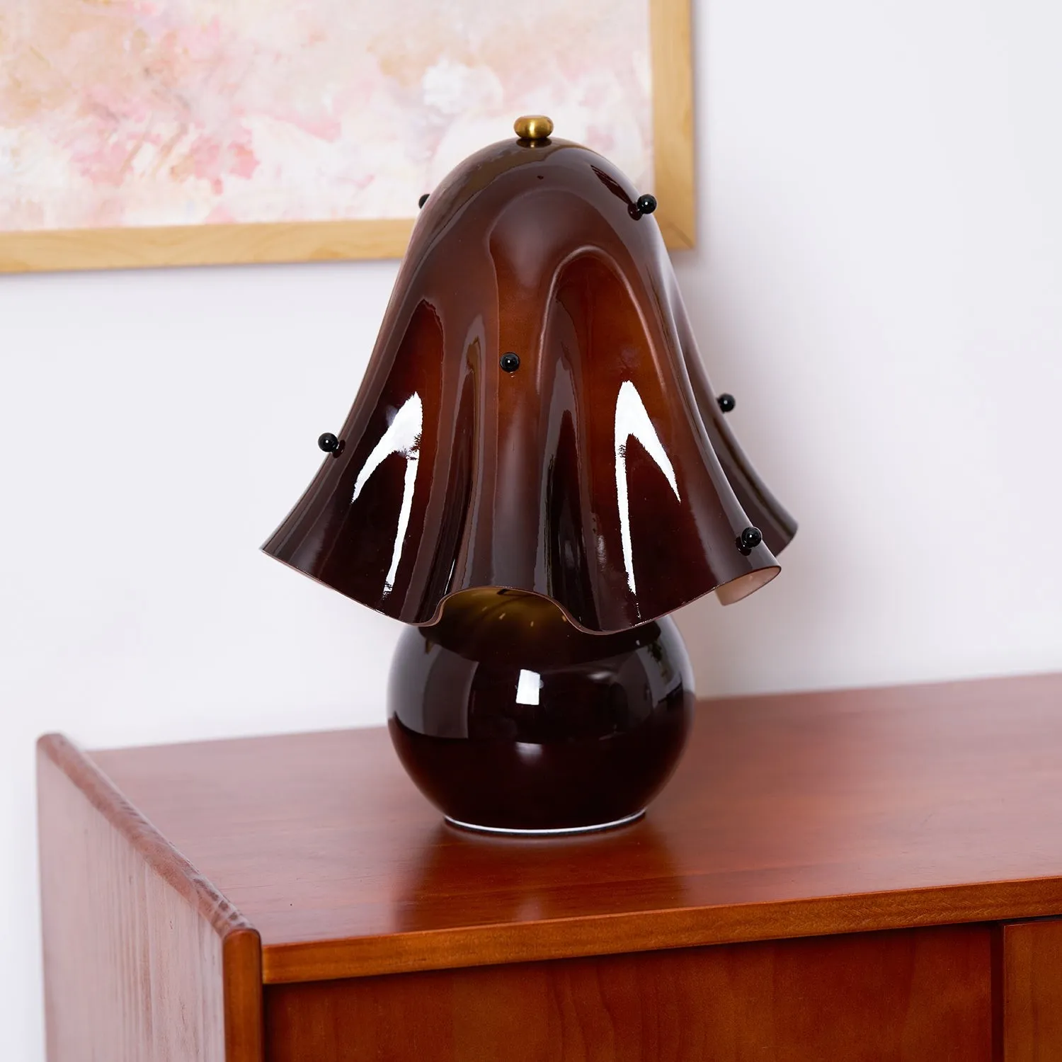 Bellina Decorative Table Lamp - Sculptural Bell Flower Shape KL1451